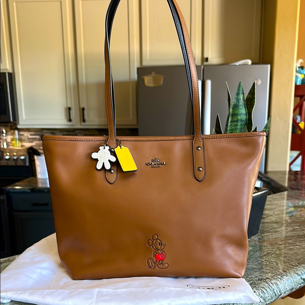 Coach Mickey Mouse Tote